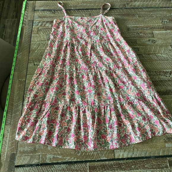 Old Navy Sleeveless Tiered Floral Print Swing Dress, Medium- New! - Picture 5 of 8